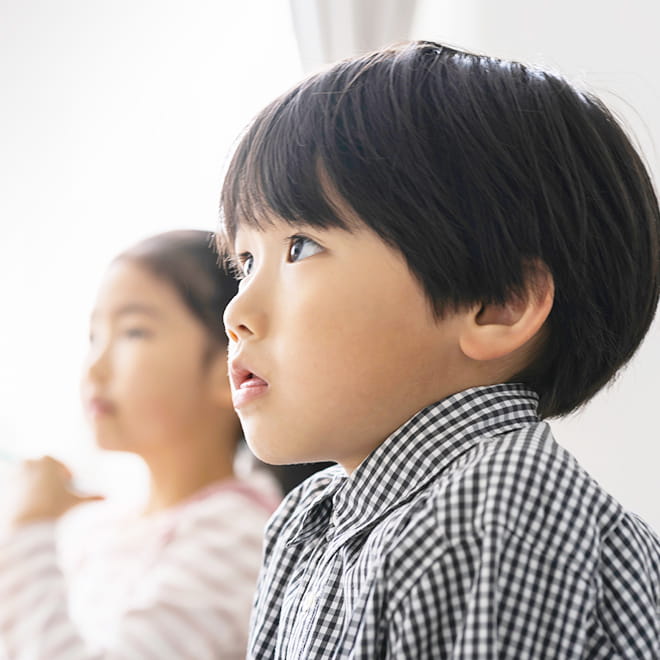お口が常にあいている
