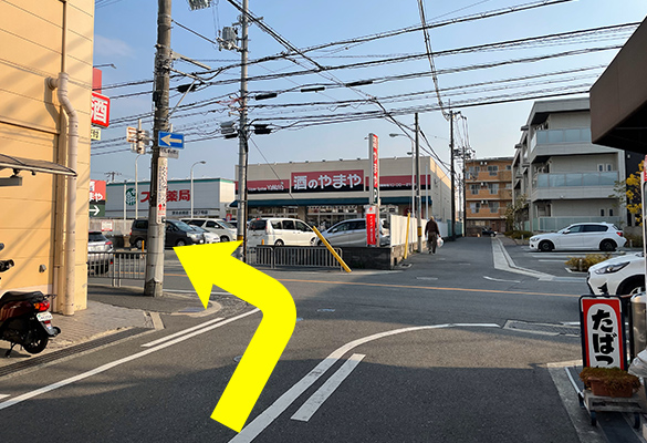 阪急茨木市駅からのルート6